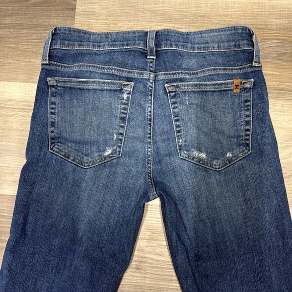 Joe's Jeans Blue Skinny ankle Distressed Denim size 25 - Picture 10 of 11